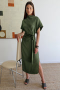 Vivere Rabia Side Tie Dress