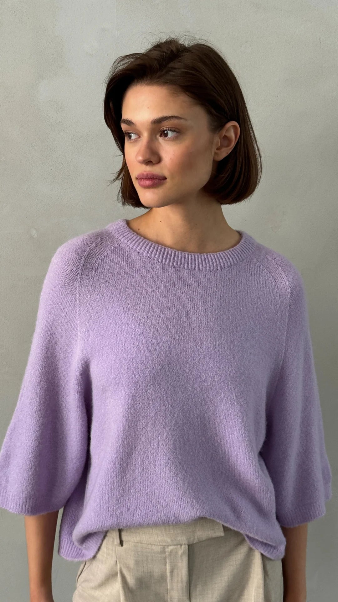 Charli Piper Jumper - Lilac