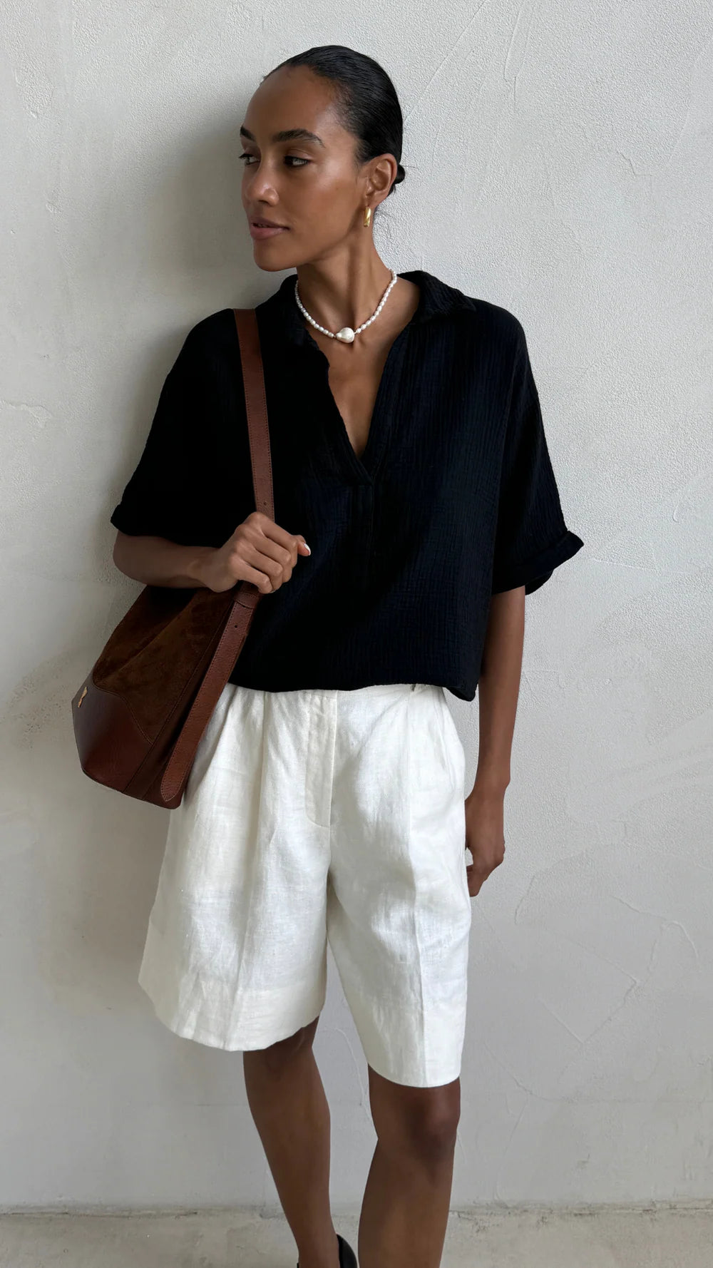 Charli Mariana Shirt - Black