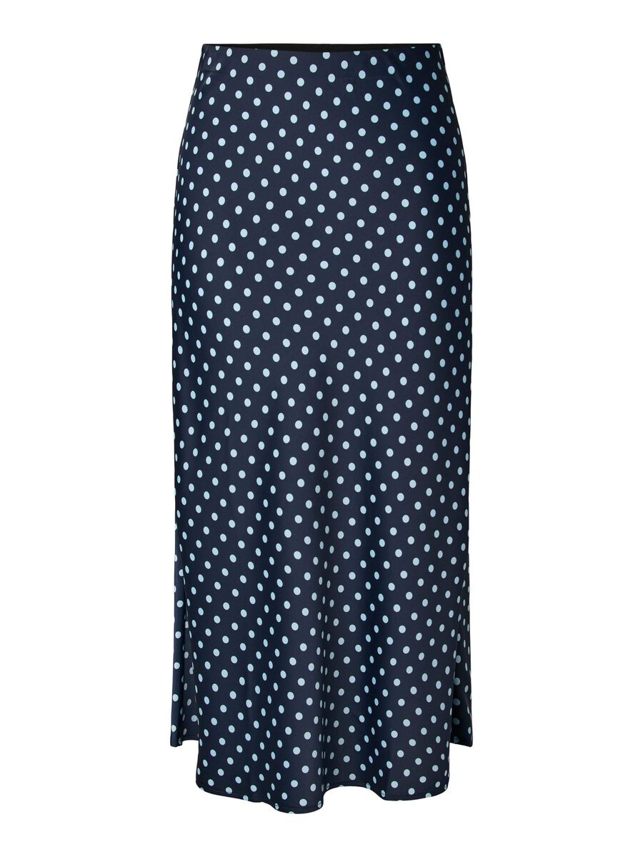 YAS Pella Midi Skirt - Navy