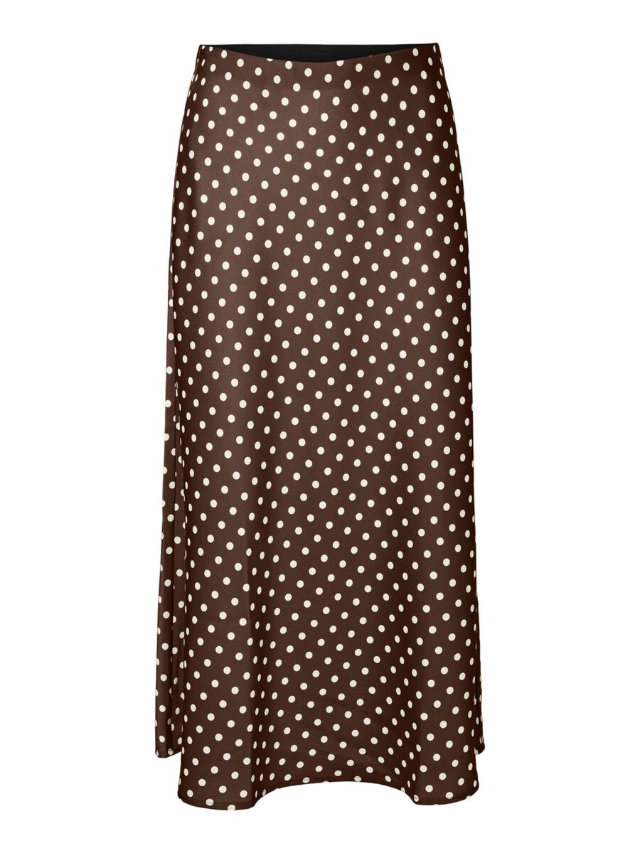 YAS Pella Midi Skirt - Pinecone