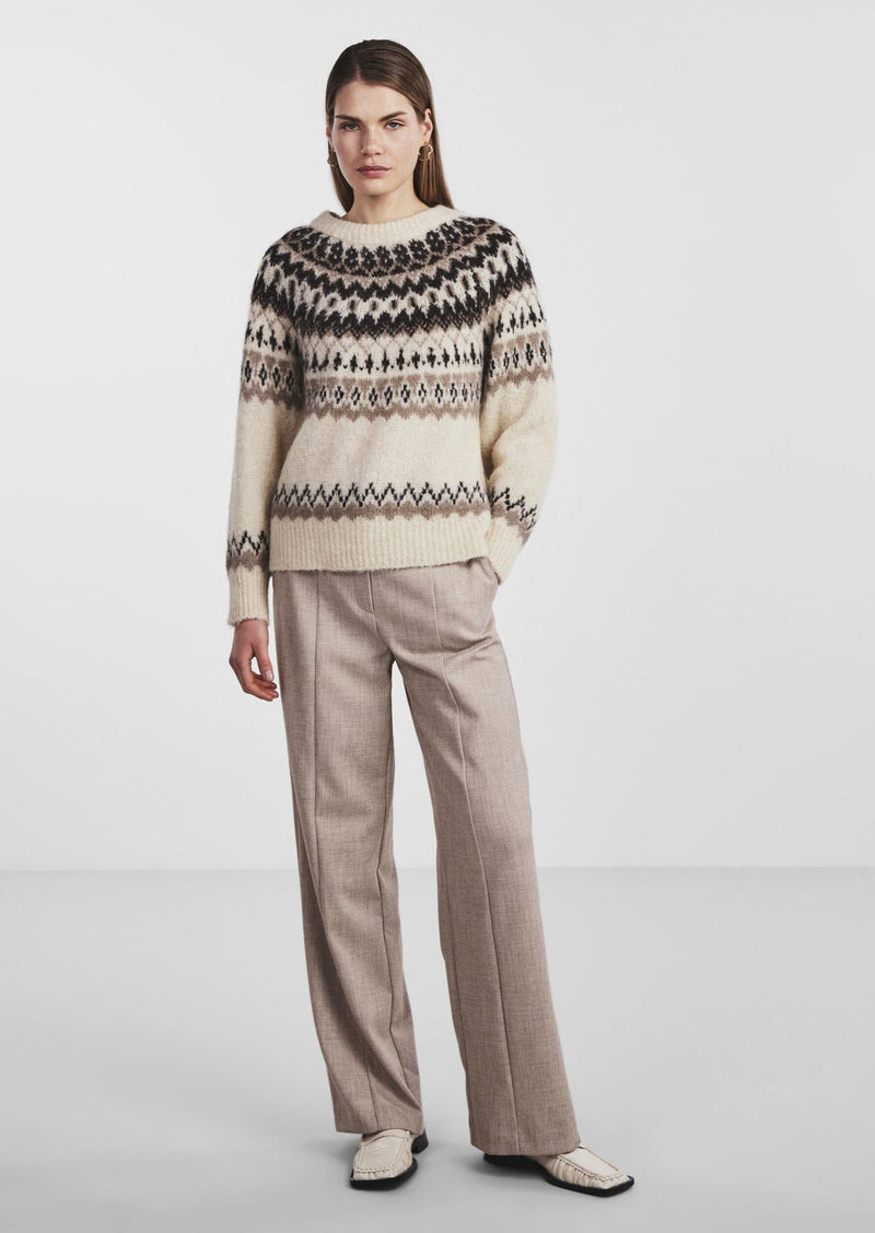 YAS Latte Jumper - Birch