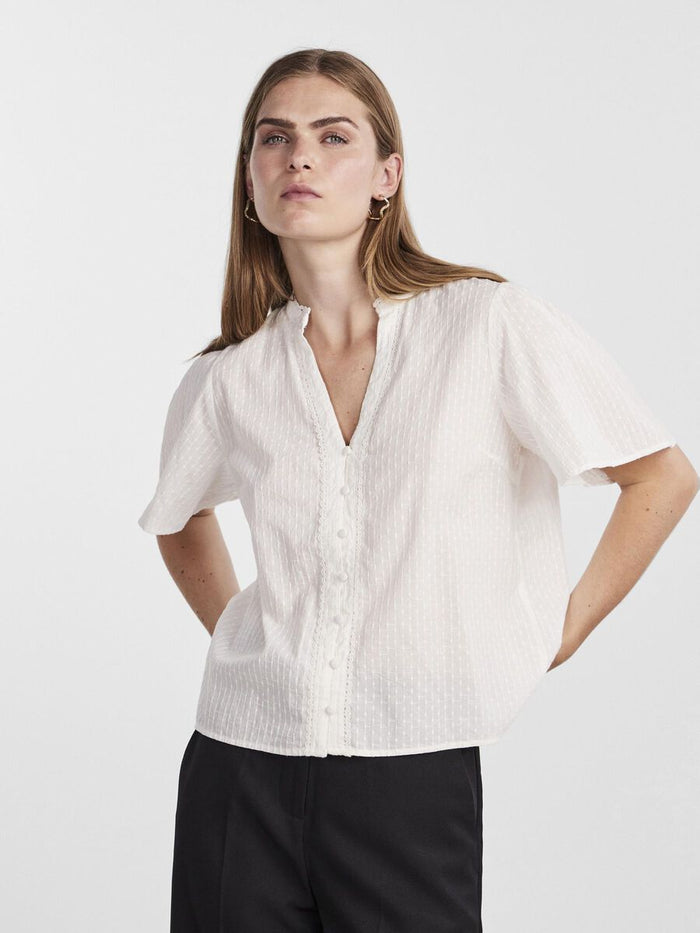 Yas Tia Blouse - White