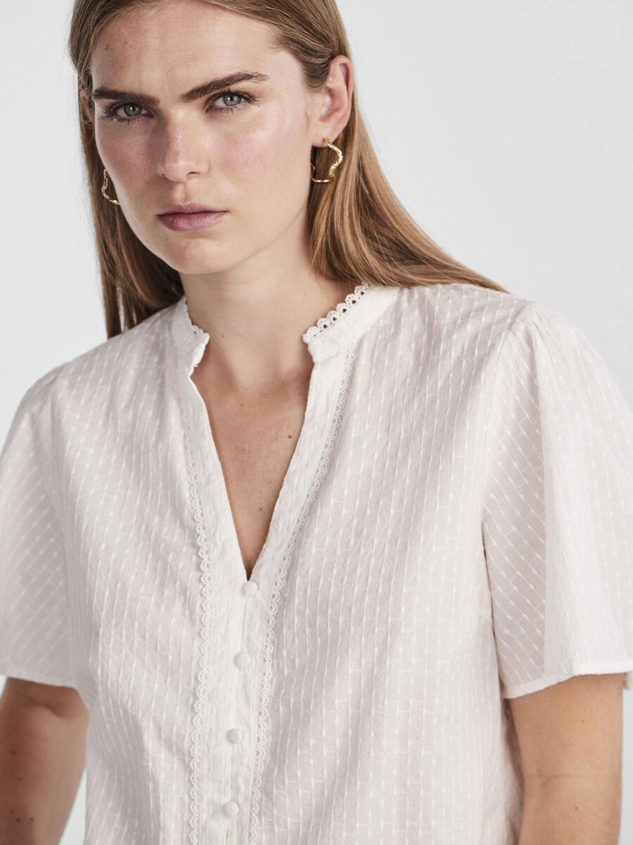 Yas Tia Blouse - White