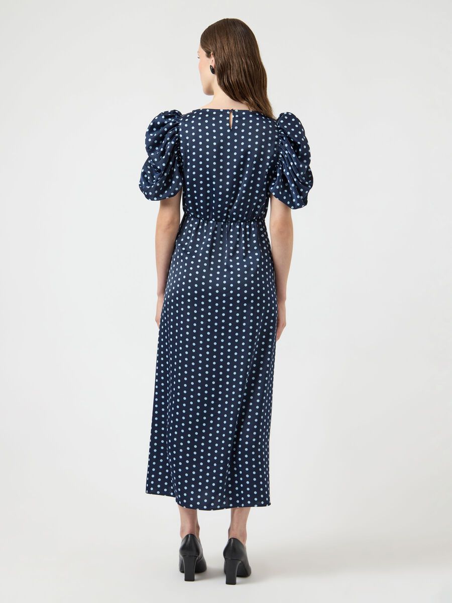 YAS Pella Midi Dress - Navy