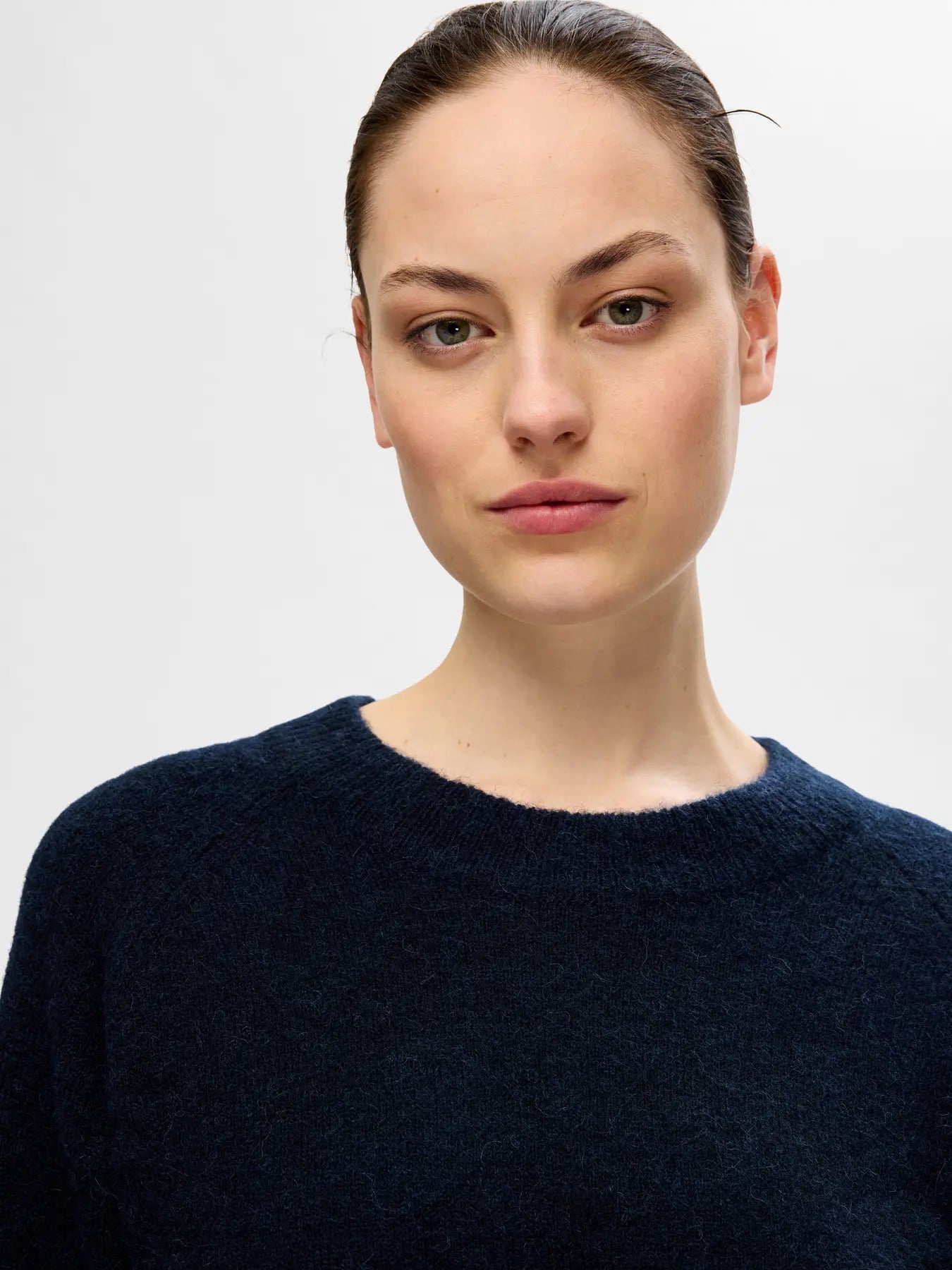 Selected Femme Lulu Jumper - Dark Sapphire