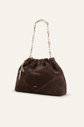 Ba&Sh June Suede Tote Bag - Choco