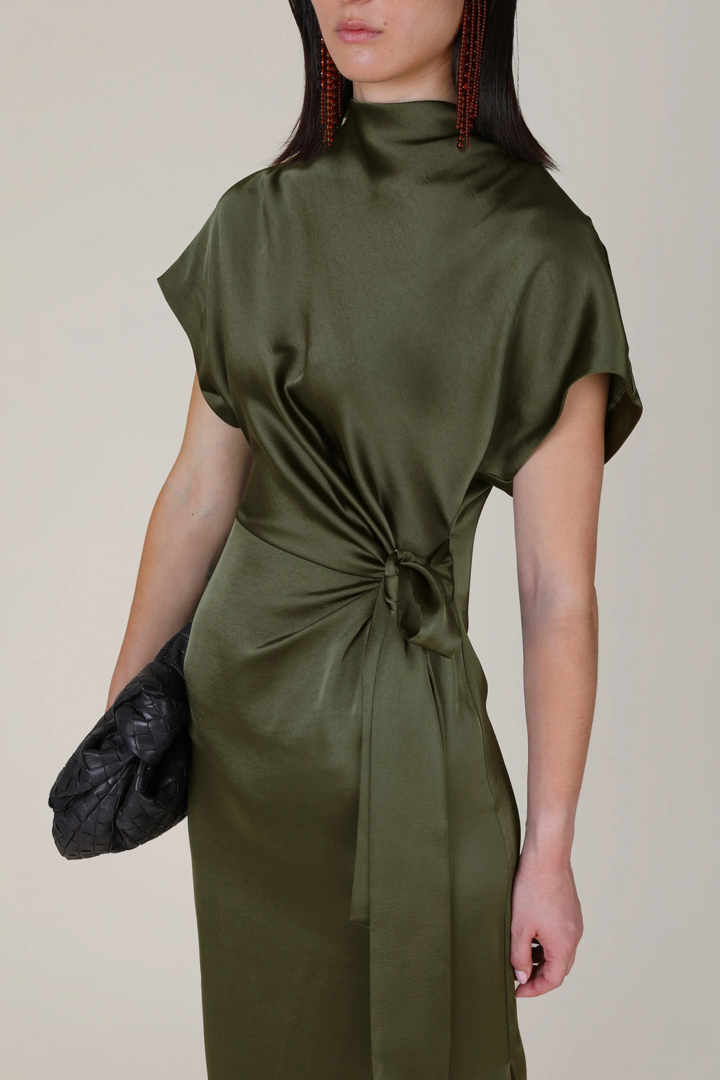 Vivere Rabia Side Tie Dress