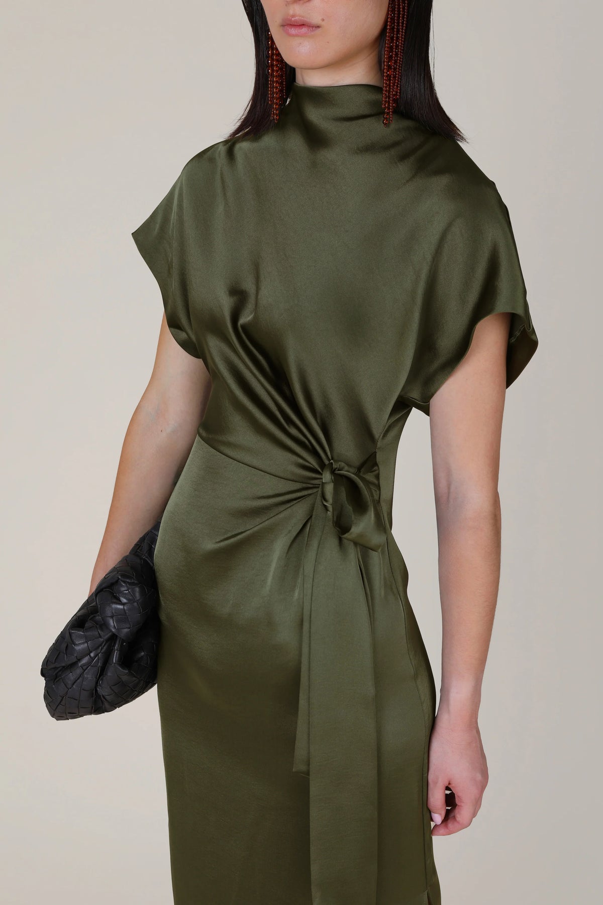 Vivere Rabia Side Tie Dress