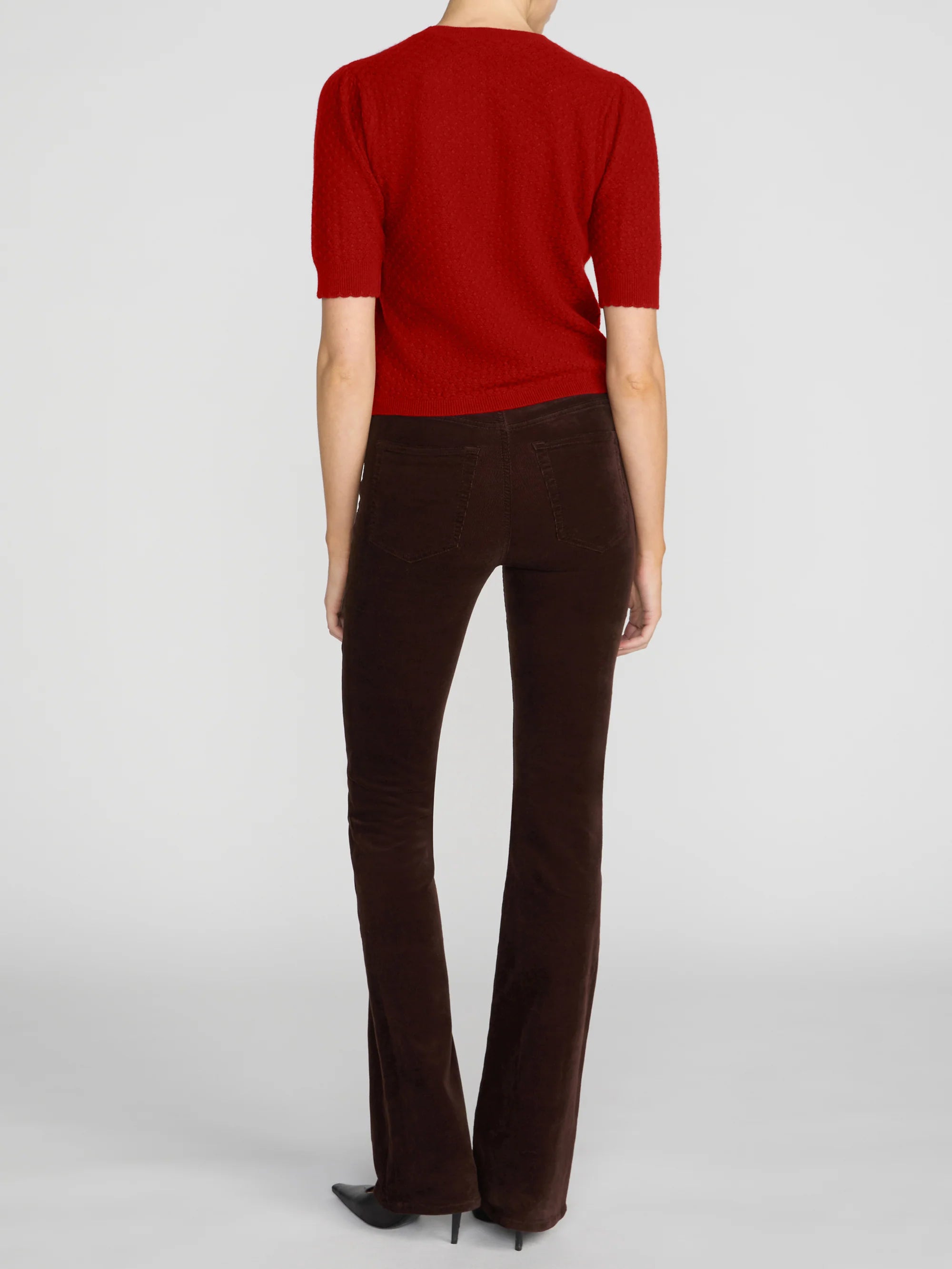 Frame The Reboot Cord Jeans - Espresso