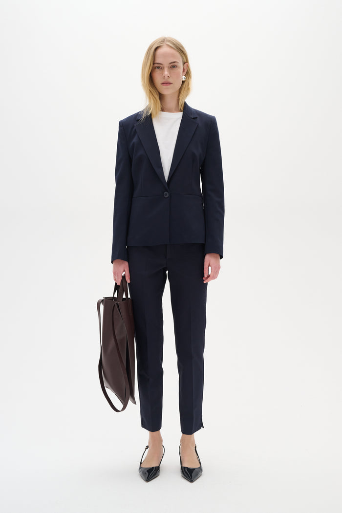 In Wear Zella Trousers - Navy