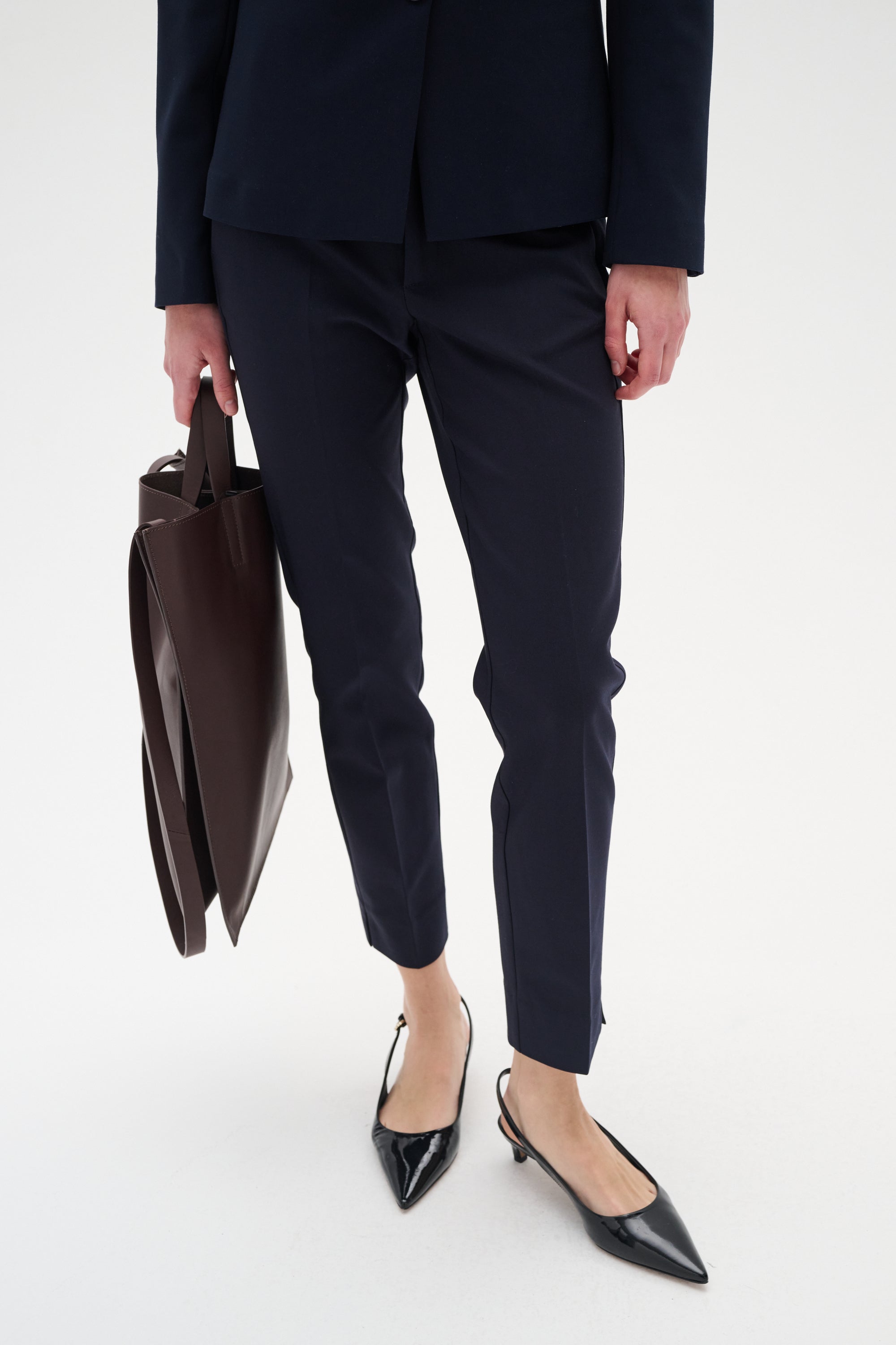 In Wear Zella Trousers - Navy