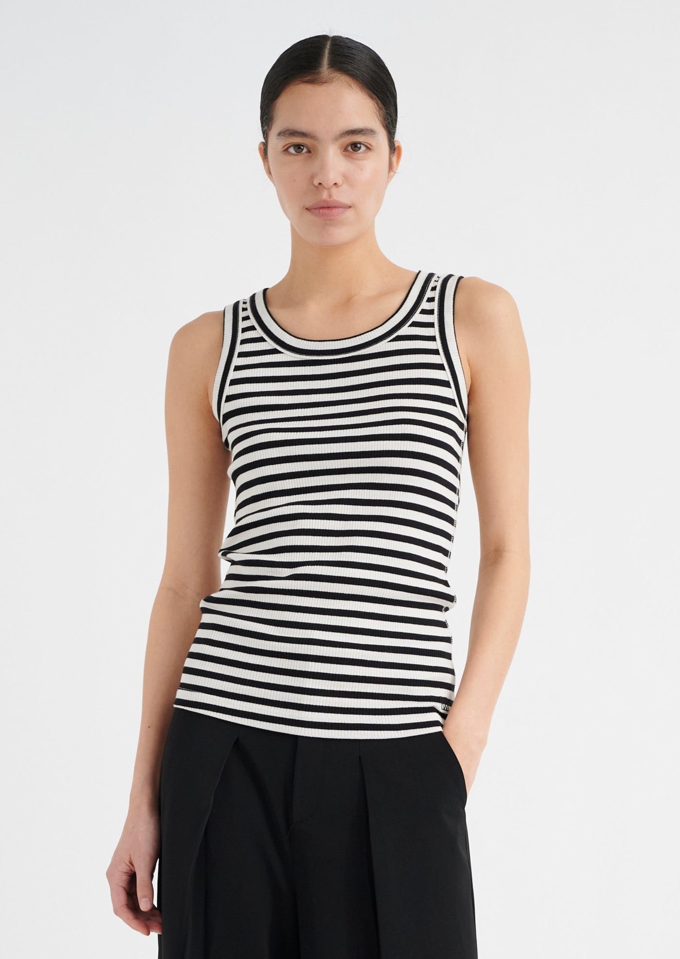 InWear Dagnal Vest - Black Stripe