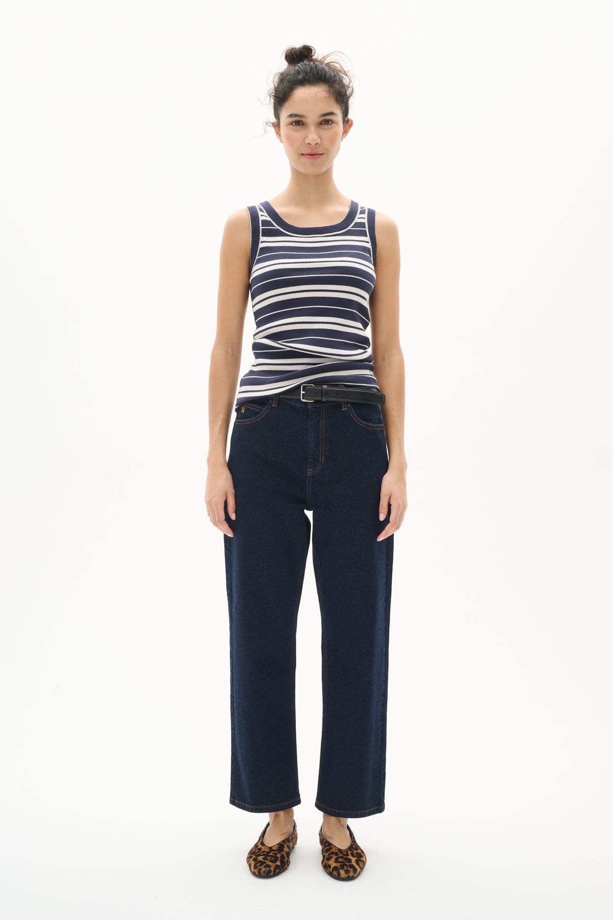 In Wear Dagnal Striped Tank