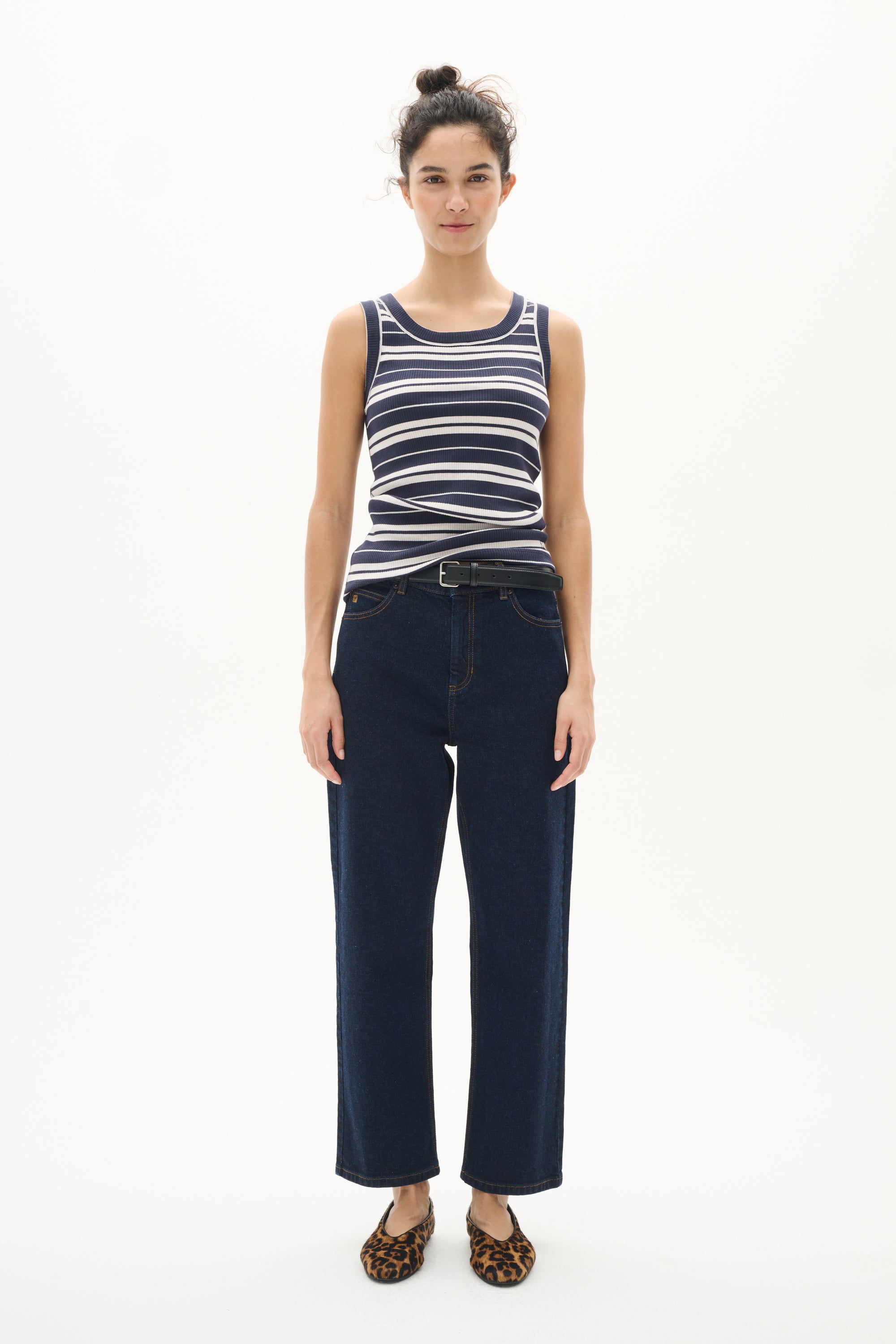 In Wear Dagnal Striped Tank