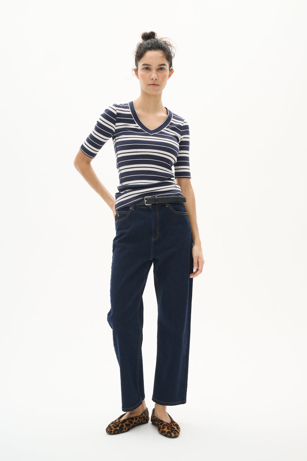 InWear Dagnal T-Shirt - Navy Stripe