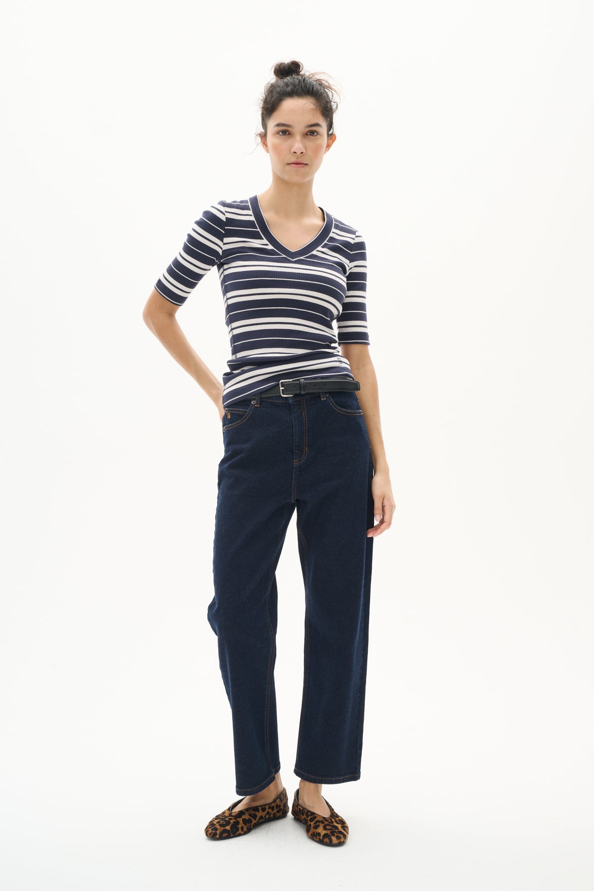 InWear Dagnal T-Shirt - Navy Stripe