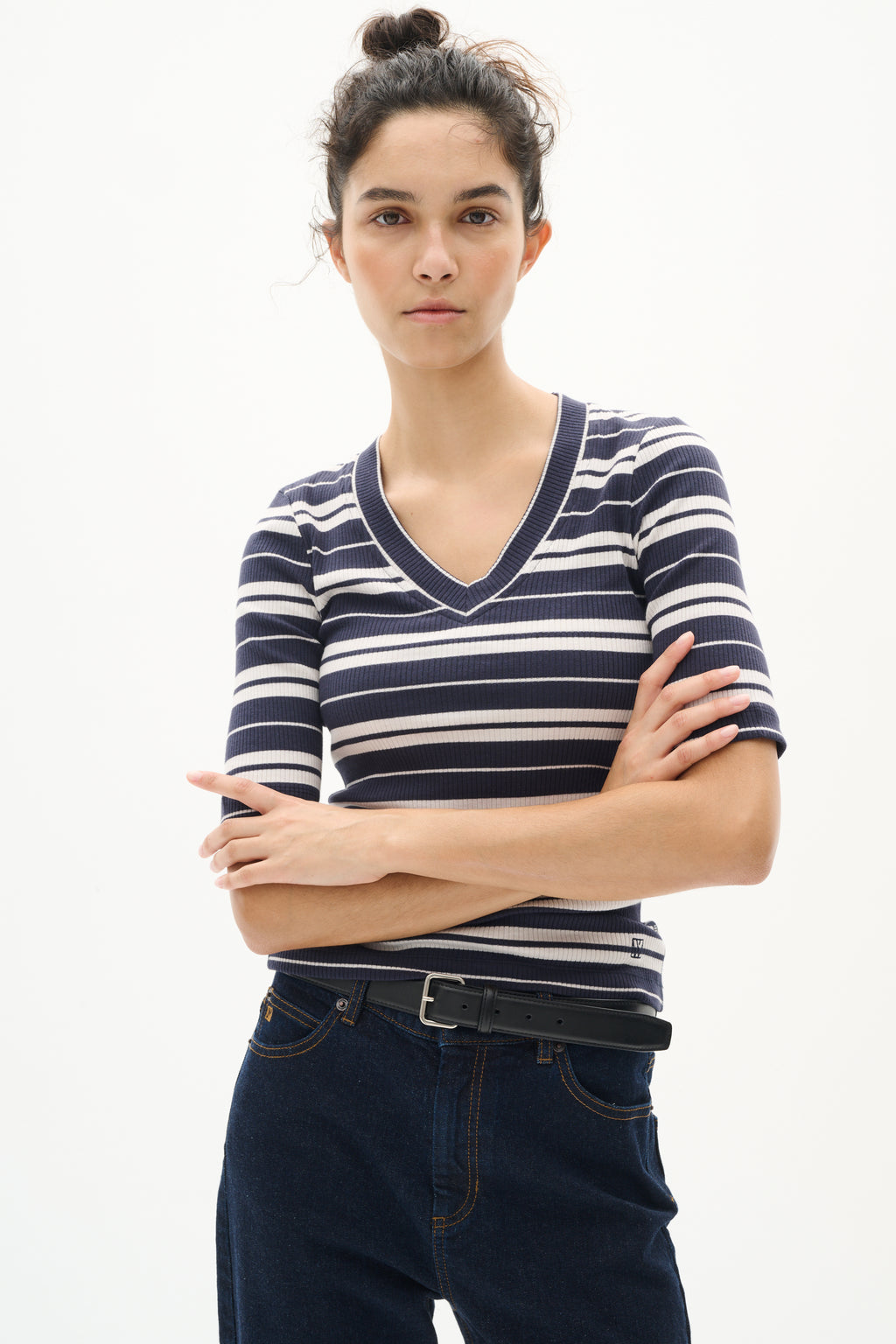 InWear Dagnal T-Shirt - Navy Stripe