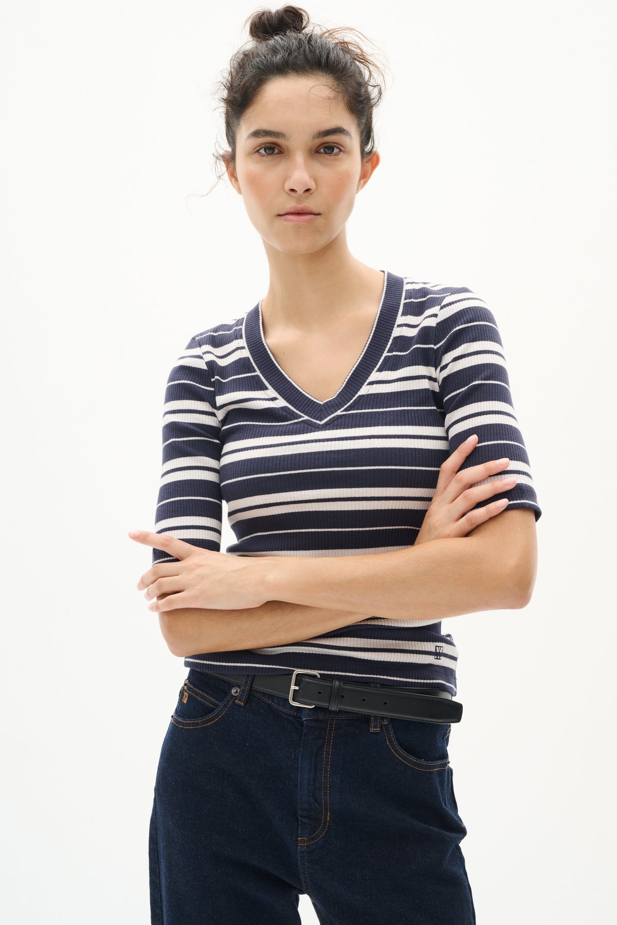 InWear Dagnal T-Shirt - Navy Stripe