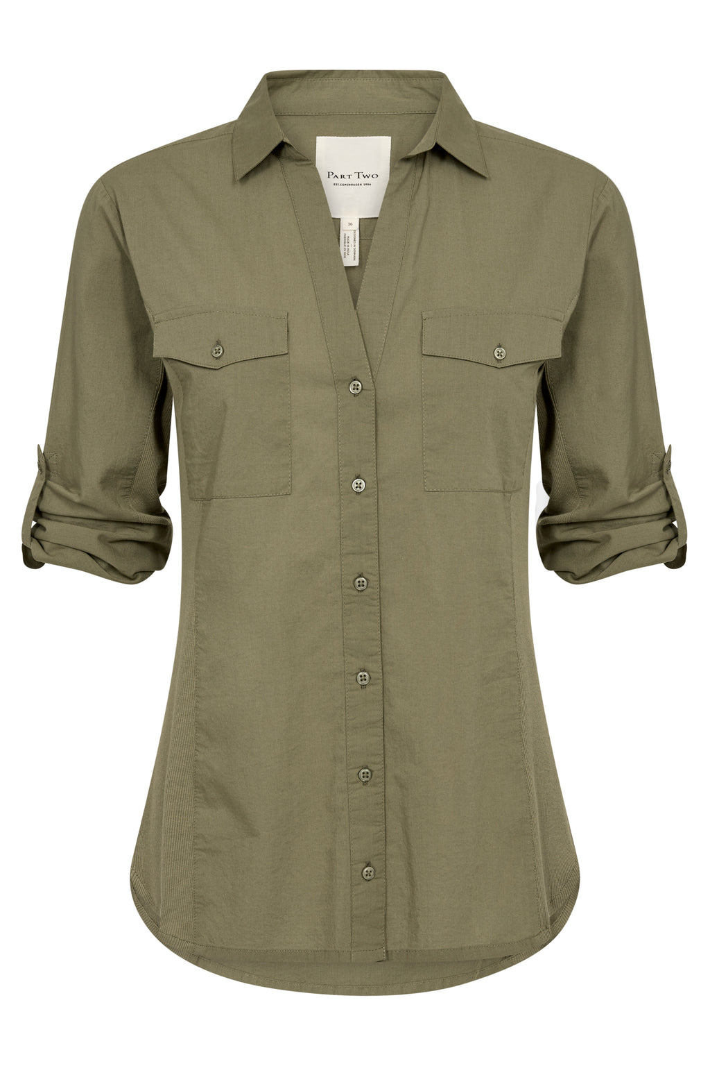 Part Two Cortnia Shirt - Khaki