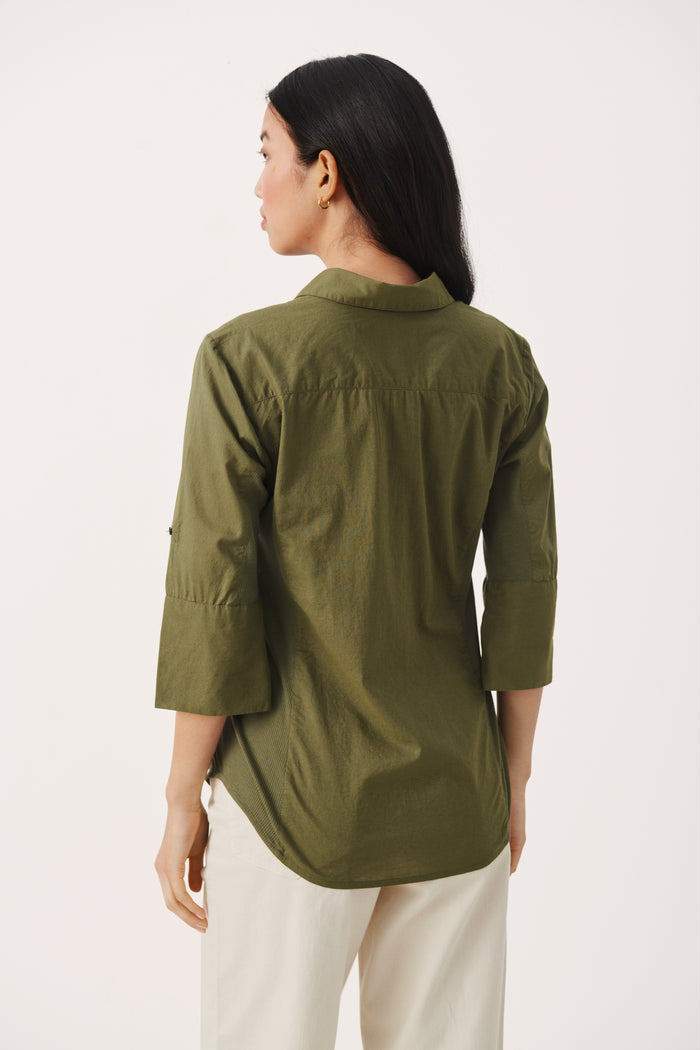 Part Two Cortnia Shirt - Khaki