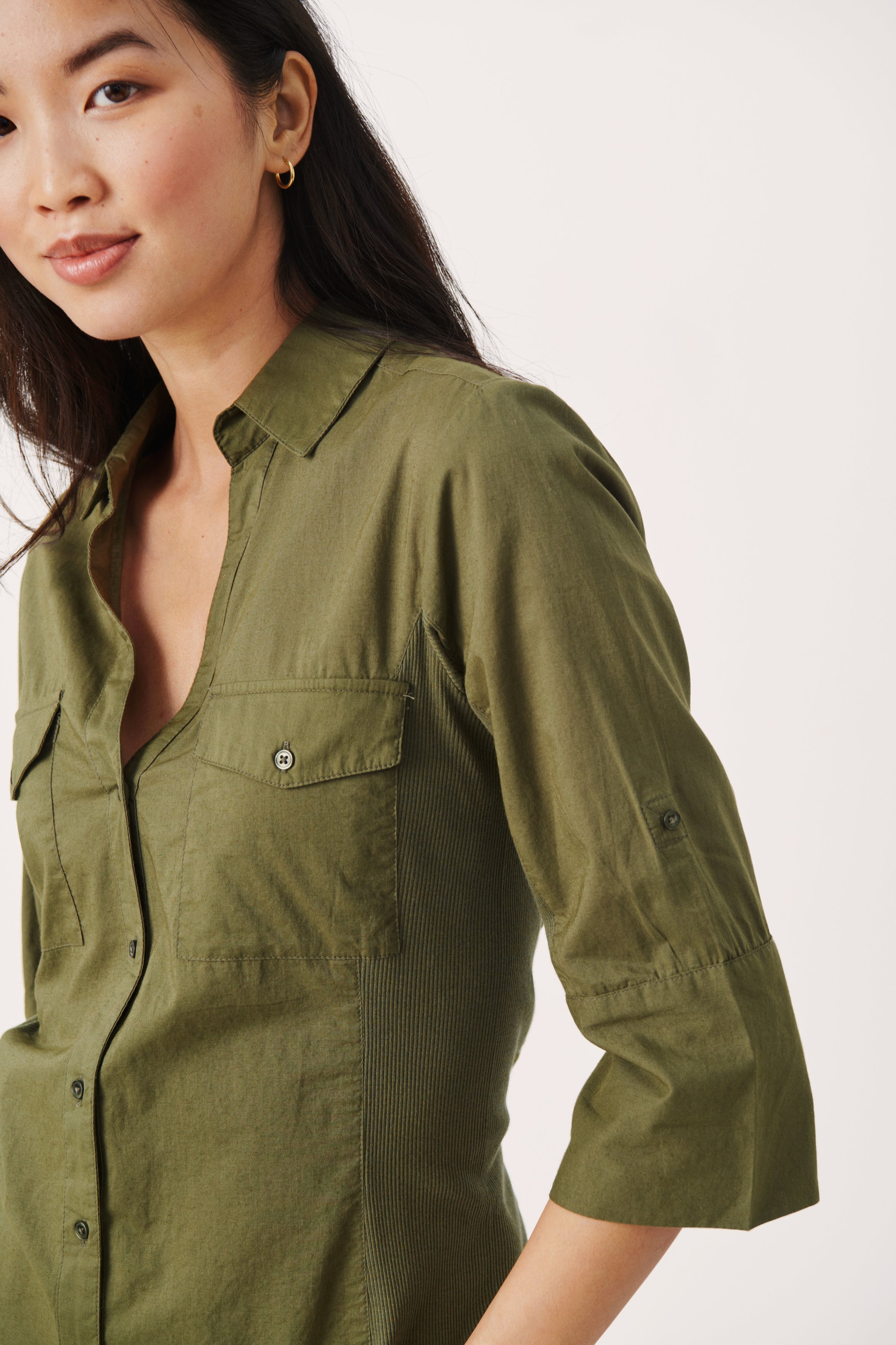 Part Two Cortnia Shirt - Khaki