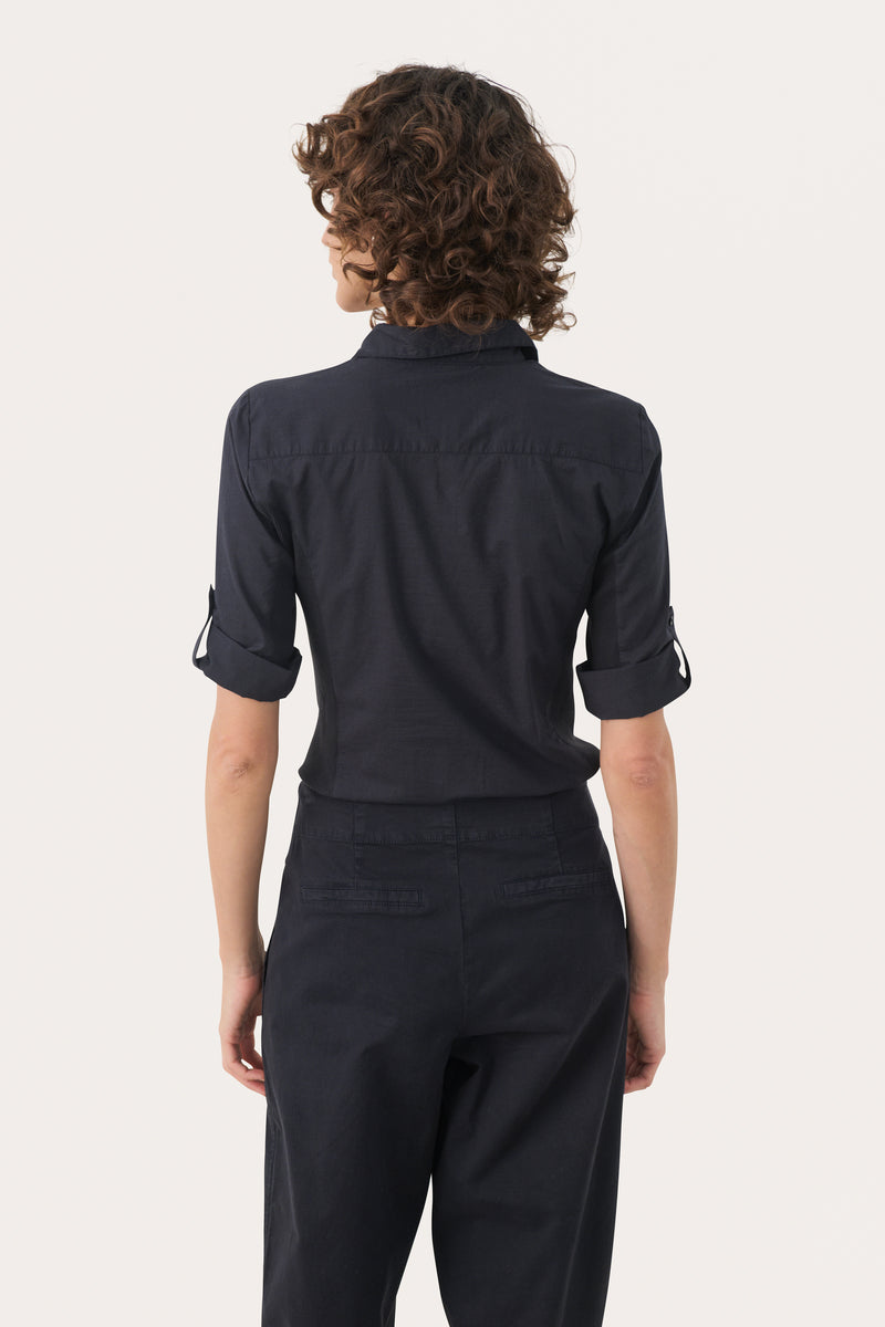 Part Two Cortnia Shirt - Navy