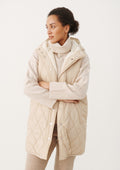 Part Two Keisie Gilet - Oatmeal