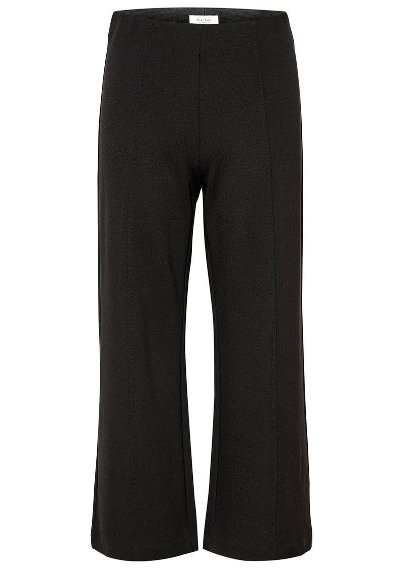 Part Two Illissa Crop Trousers - Black