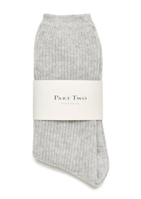 Part Two Dorin Socks - Grey