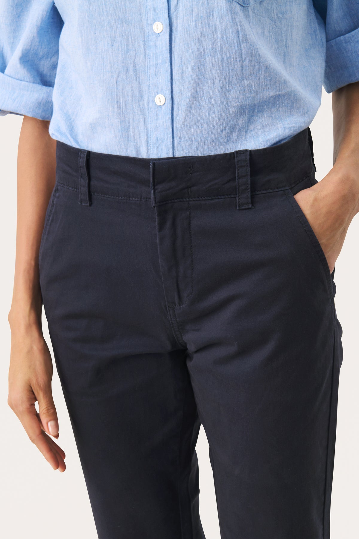 Part Two Soffyns Chino - Navy