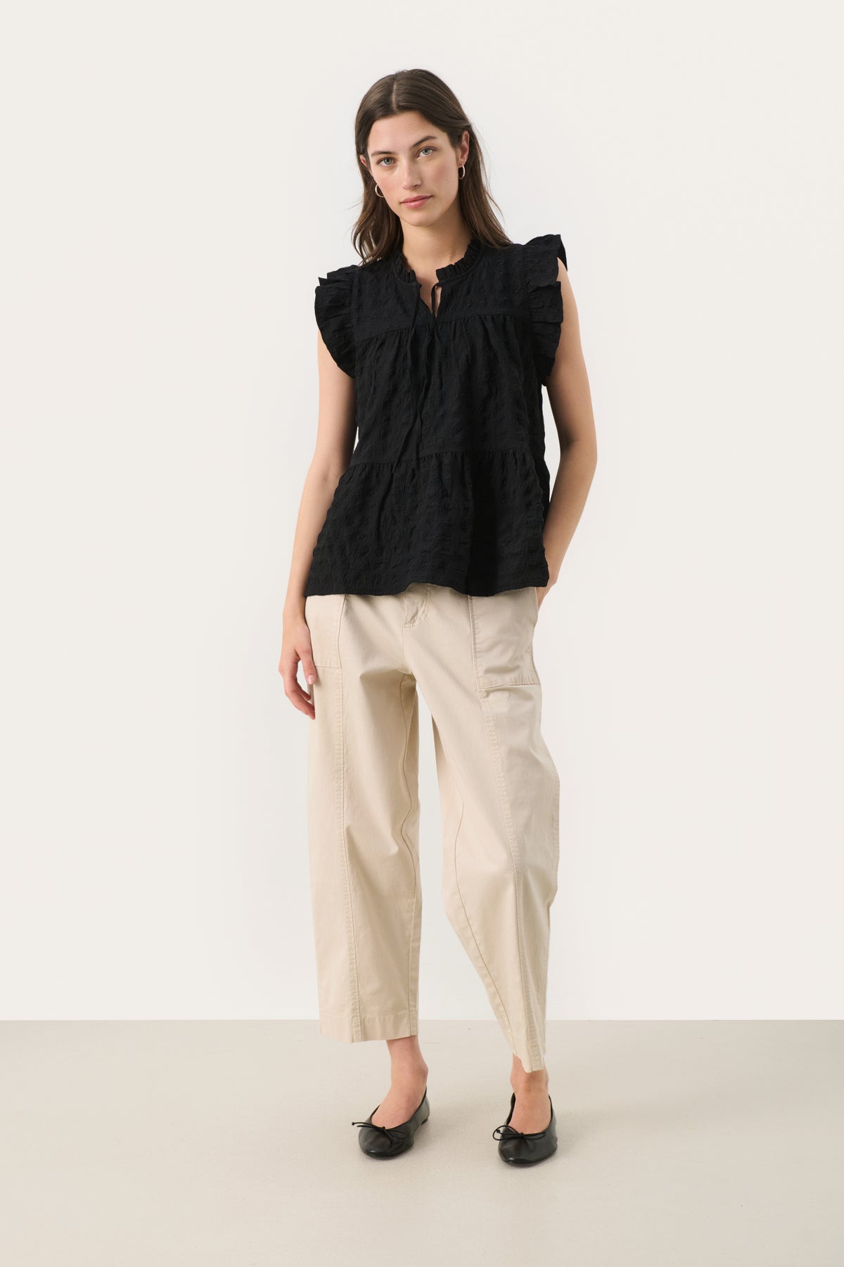 Part Two Gimaline Blouse - Black