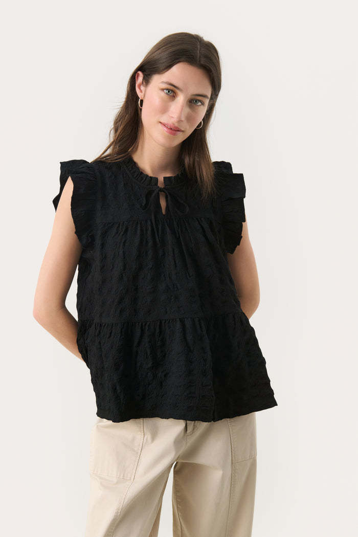 Part Two Gimaline Blouse - Black