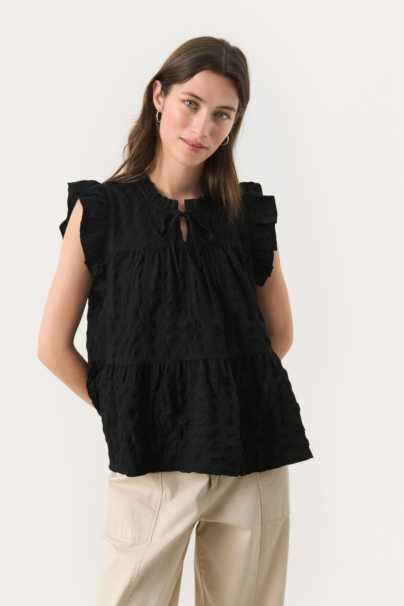 Part Two Gimaline Blouse - Black