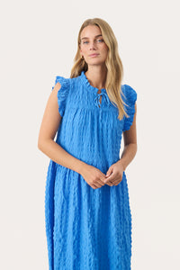 Part Two Gimalina Tiered Dress - Blue