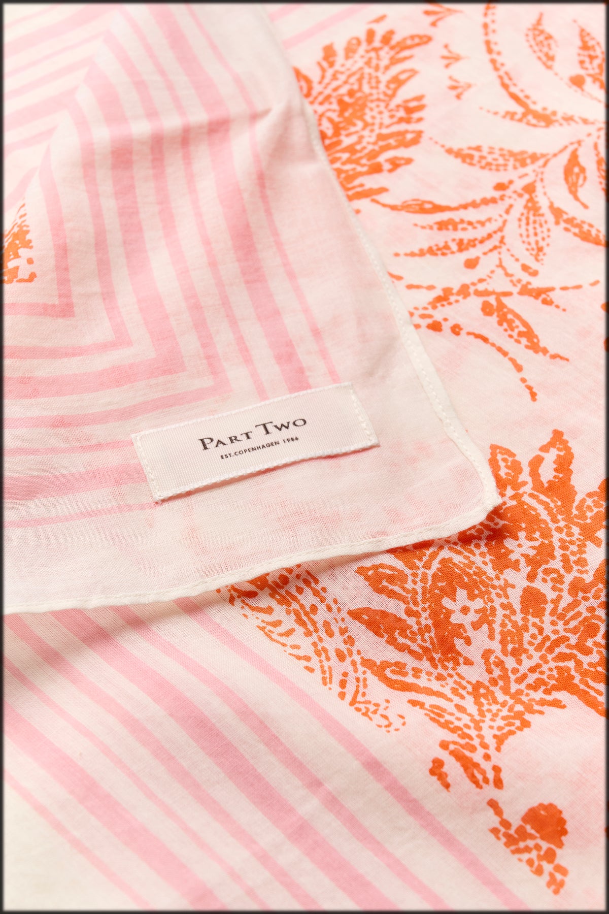 Part Two Loui Scarf - Pink