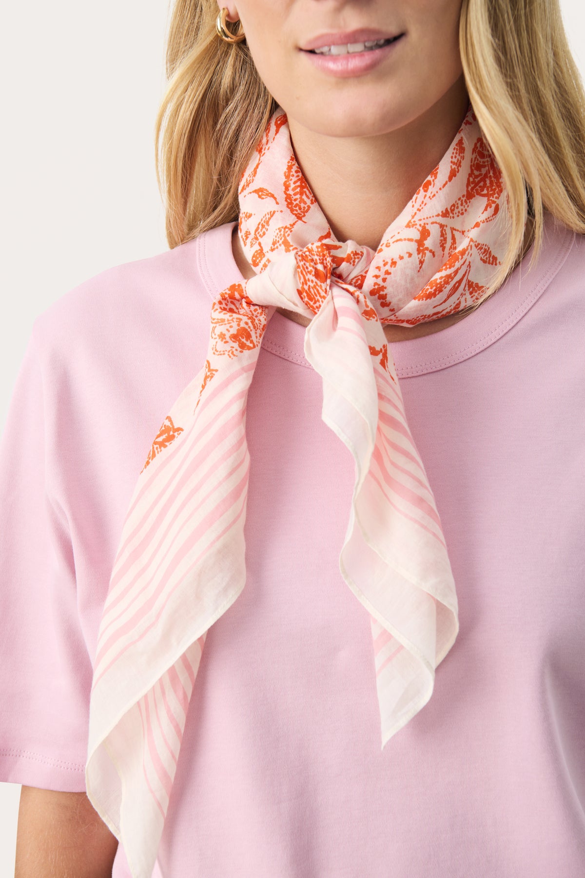 Part Two Loui Scarf - Pink
