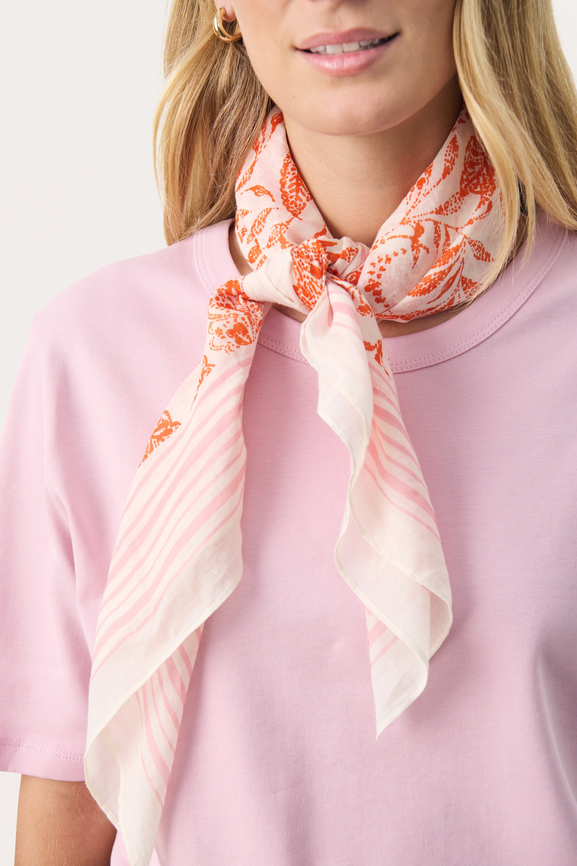 Part Two Loui Scarf - Pink