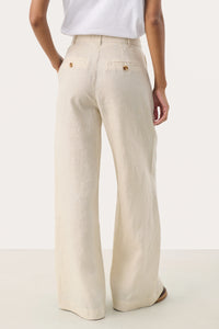 Part Two Ninnes Linen Trousers - Beige