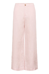 Part Two Ninnes Linen Trousers - Pink