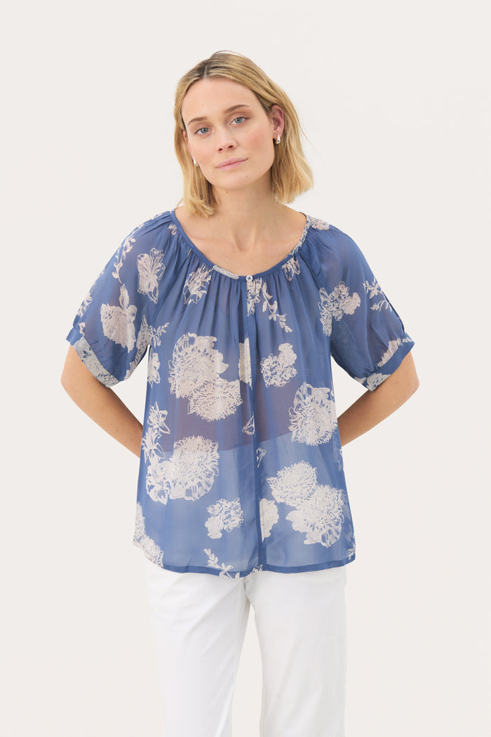 Part Two Rosanna Blouse - Blue