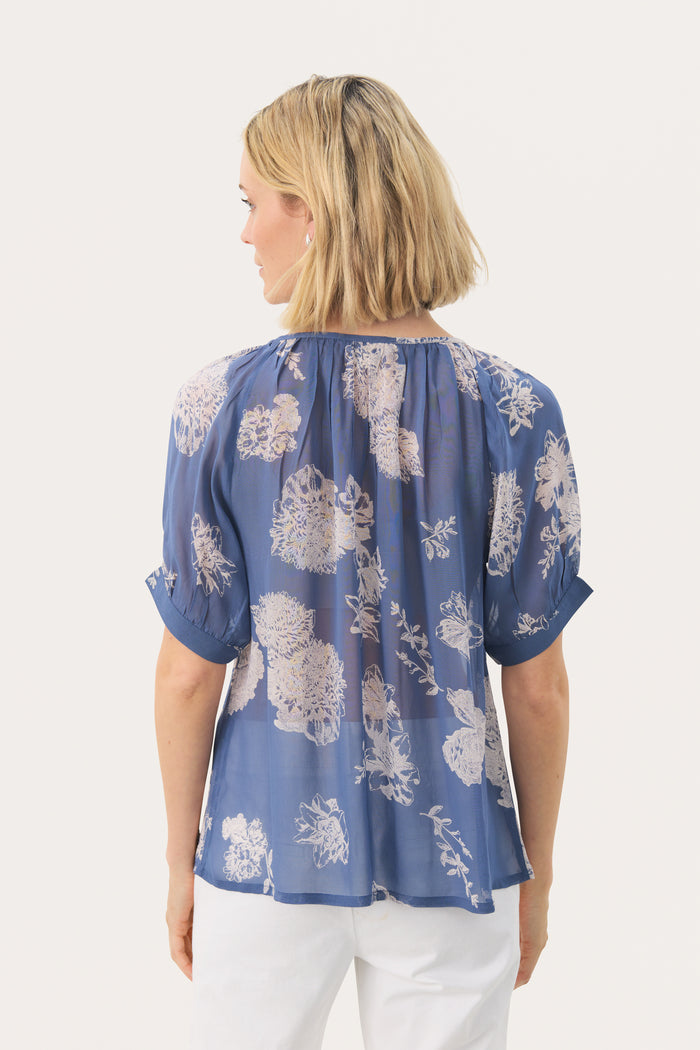 Part Two Rosanna Blouse - Blue