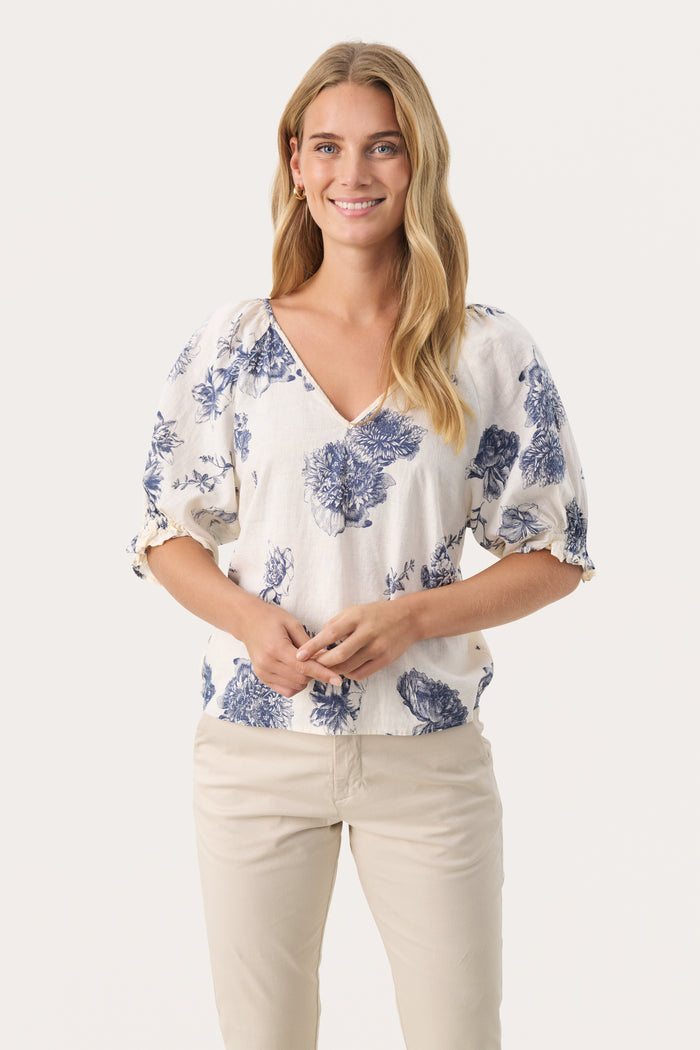 Part Two Rosalyn Blouse - White