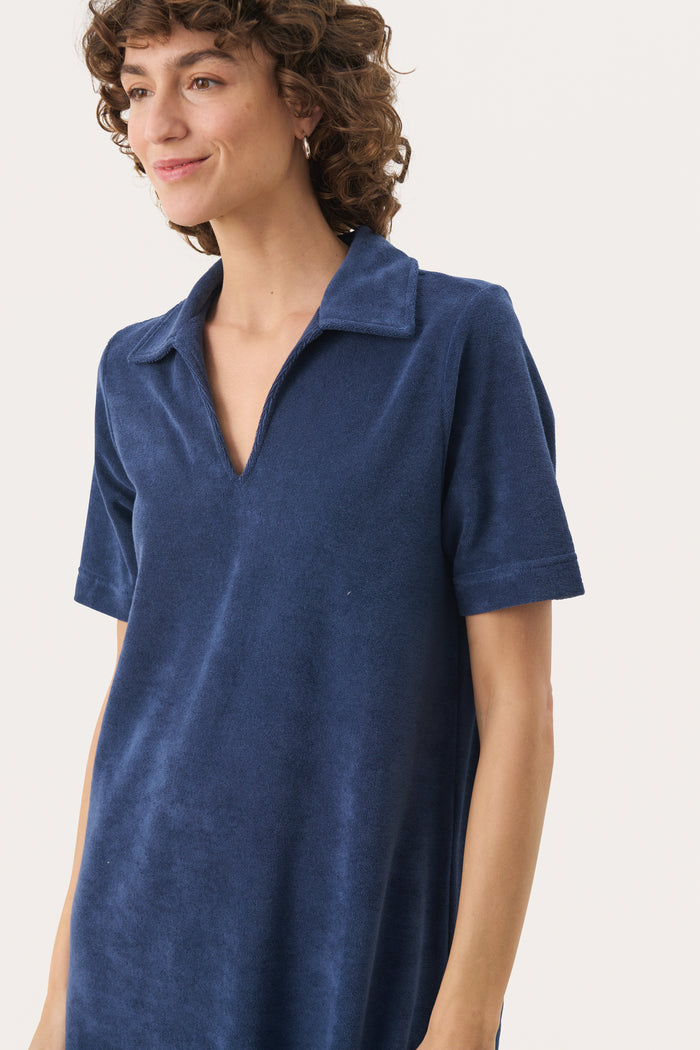Part Two Rositta Dress - Navy