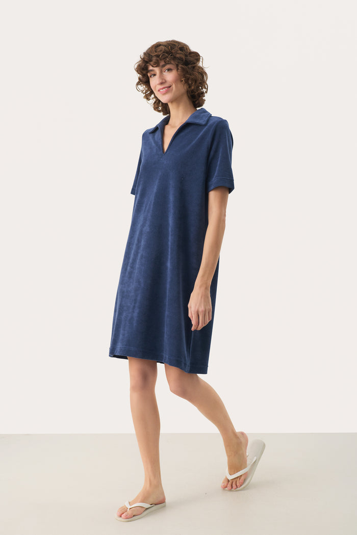 Part Two Rositta Dress - Navy