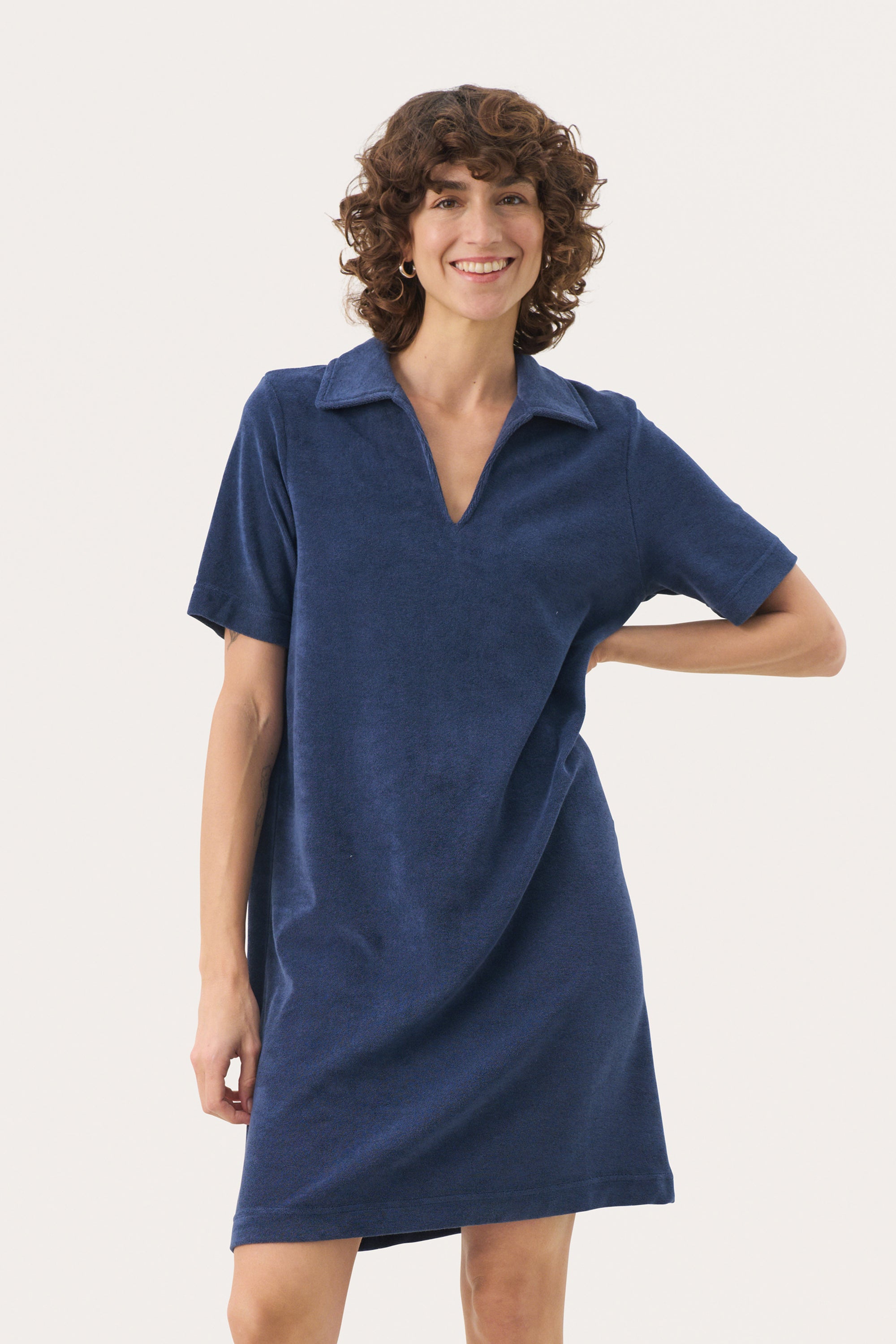 Part Two Rositta Dress - Navy