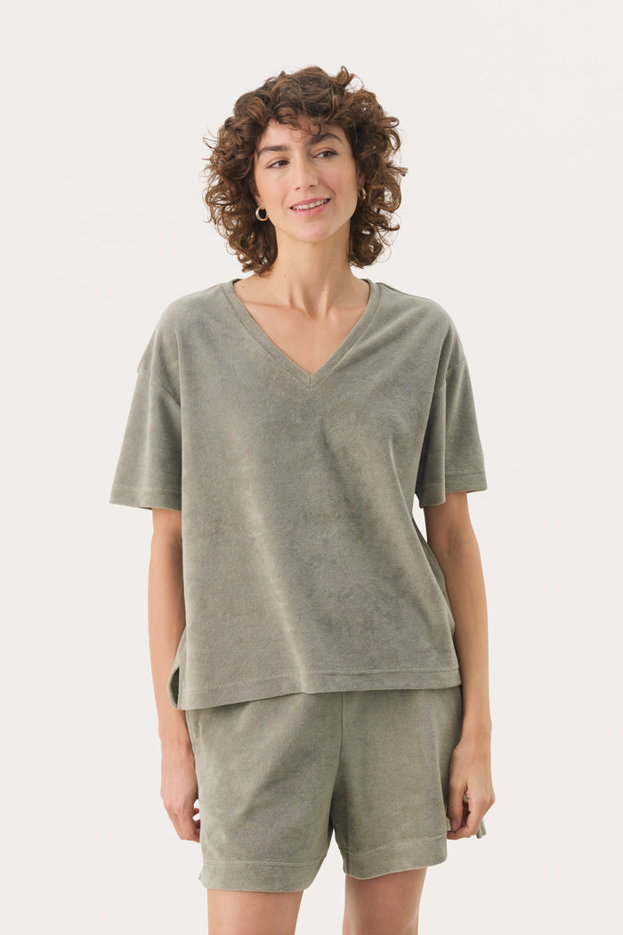 Part Two Rylie Top - Khaki