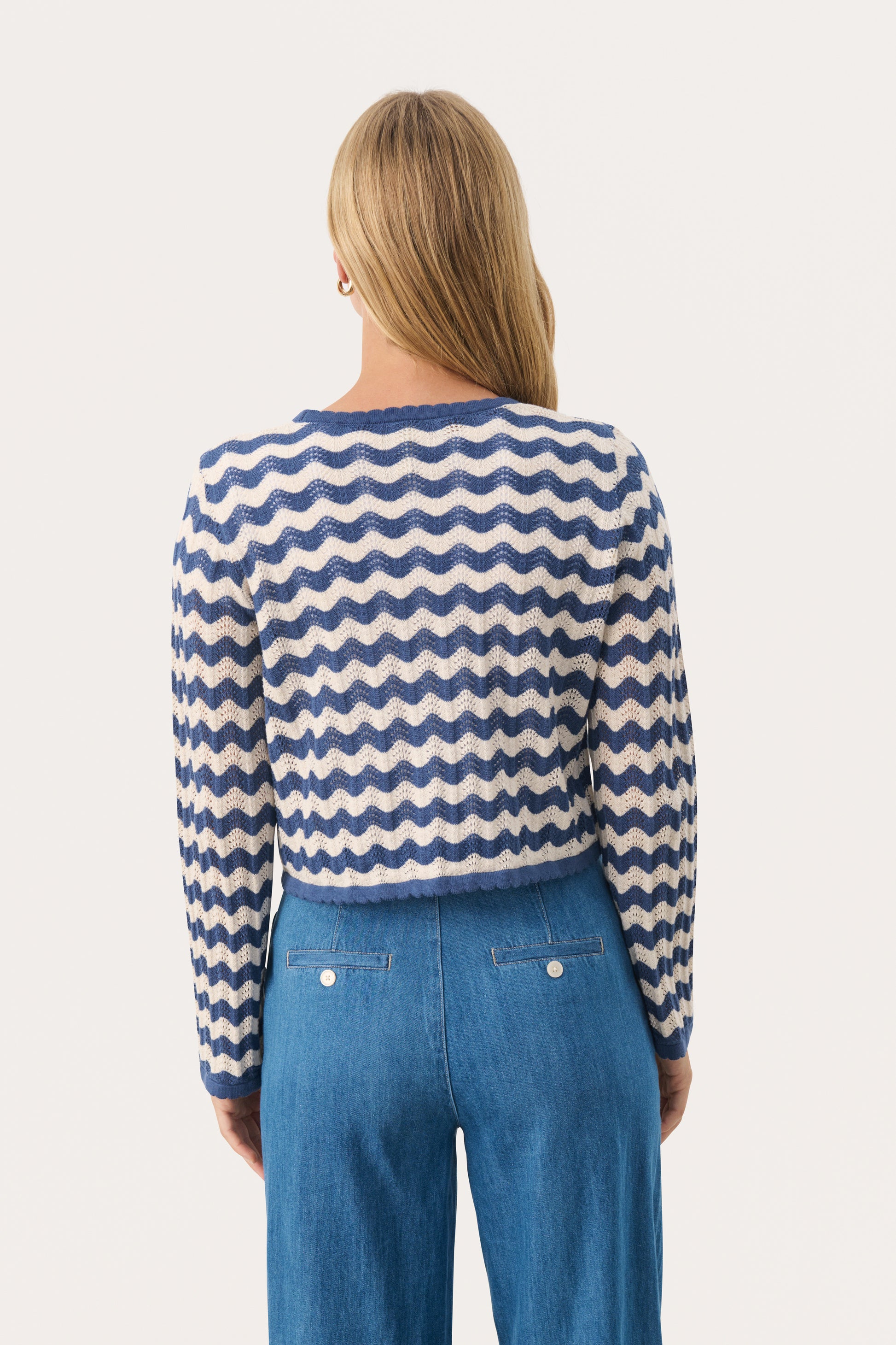 Part Two Rosefine Cardigan - Blue