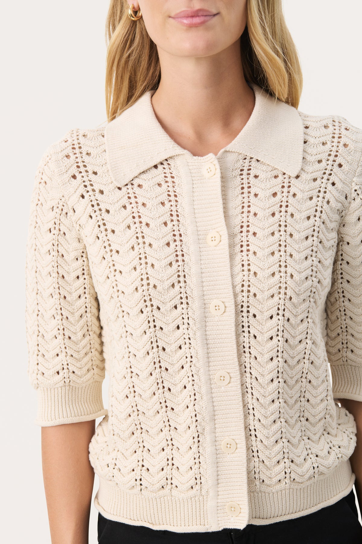 Part Two Rhoda Cardigan - Cream
