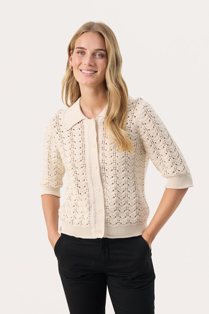 Part Two Rhoda Cardigan - Cream
